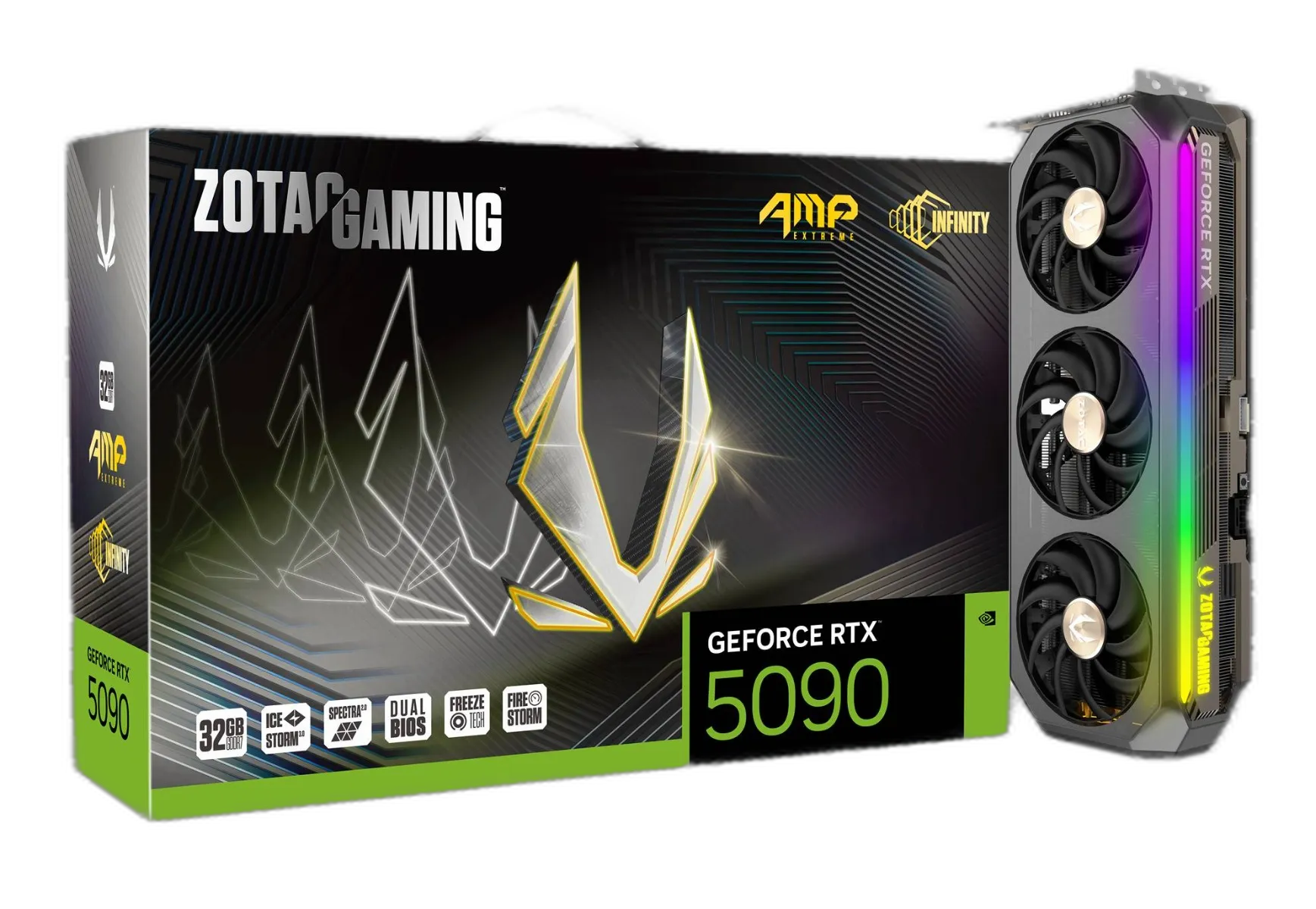 Zotac GeForce RTX 5090 AMP Extreme Infinity 32GB Graphics Card