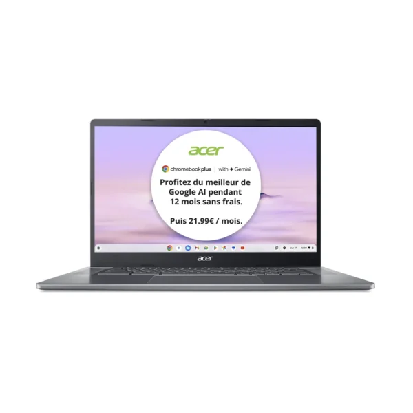 Chromebook Plus 515 touchscreen | CB515-2HT | Gray