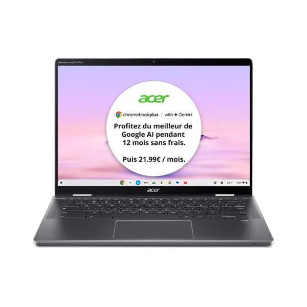 Chromebook Plus Spin 714 touchscreen | CP714-1HN | Gray - Image 17