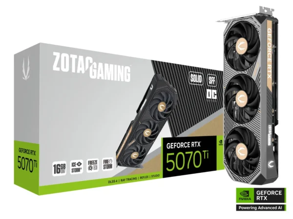Zotac GeForce RTX5070Ti SOLID SFF OC 16GB Graphics Card