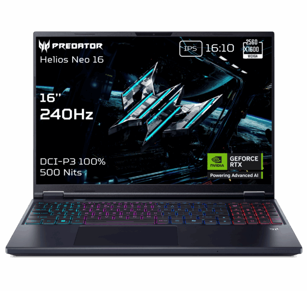 Predator Helios Neo 16 AI | PHN16-73 | Black