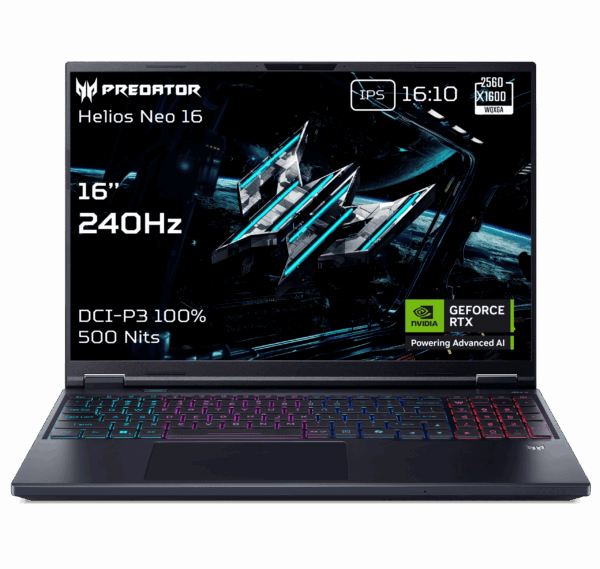 Predator Helios Neo 16 AI | PHN16-73 | Black