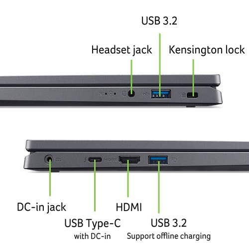 Acer Aspire 15 Laptop | A15-51M | Silver - Image 10