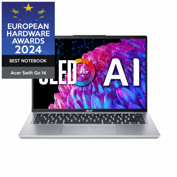 Acer Swift Go 14 OLED Laptop ultraslim  | SFG14-73 | Silver - Image 2