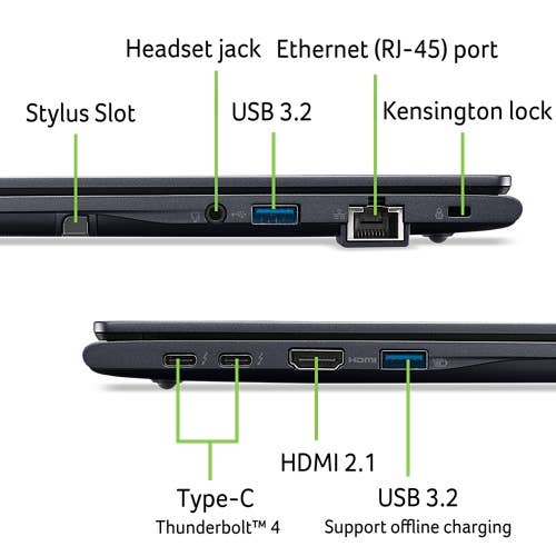 TravelMate P4 Spin 14 convertible | TMP414RN-55-TCO | blue - Image 16