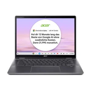 Acer Chromebook Plus Spin 514 Touchscreen | CP514-4HN | Silver