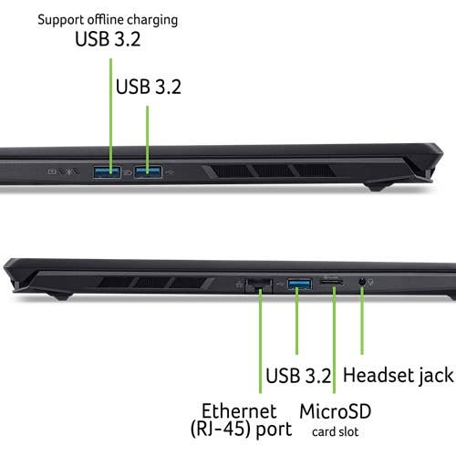 Acer Nitro 18 AI Gaming Laptop | AN18-61 | Black - Image 11