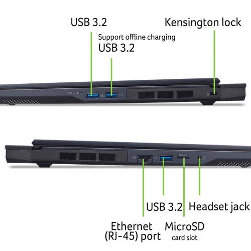 Predator Helios Neo 16 AI  | PHN16-73 | Black - Image 11